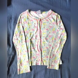 Floral button up cardi
